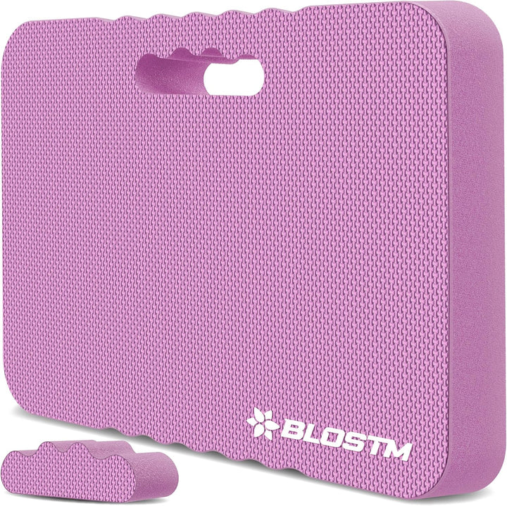 BLOSTM Pink Home & Garden Kniepolster – Kniepolster aus hochdichtem Schaumstoff mit 2 Texturen, Prem