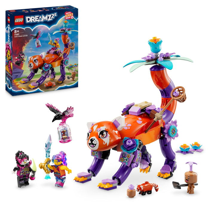 LEGO DREAMZzz 3in1 Izzie’s Dream Animals Set, Panda to Turtle to Bird Building Toy for 8 Plus Year O