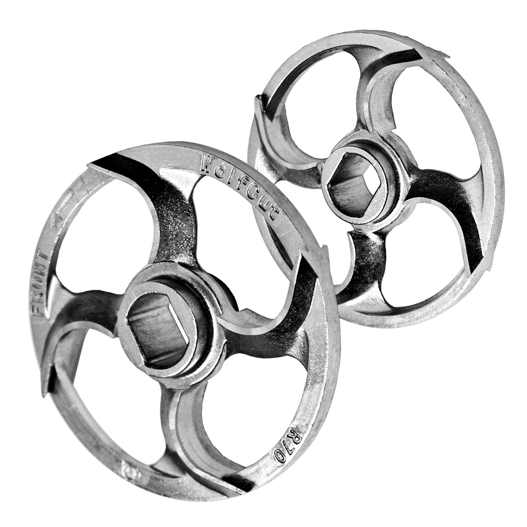 WolfCut Sichelringmesser R70 kompatibel mit alle Fleischwölfe der Grösse R70 z. B.: Bizerba; Krefft;