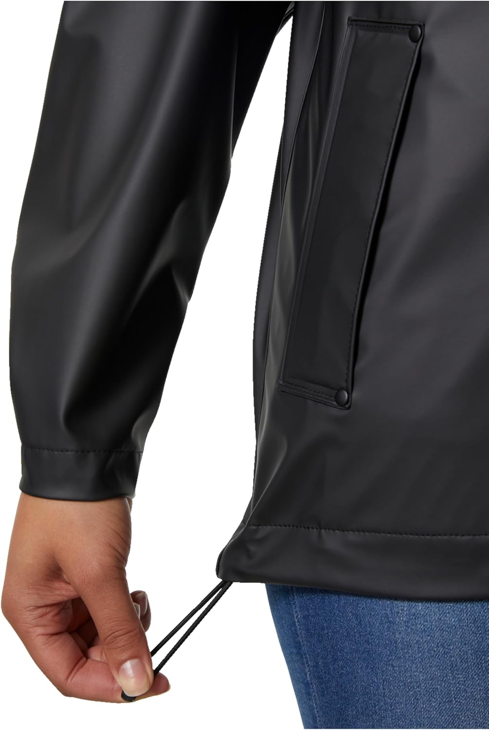 Helly Hansen Damen Moss Jacke Regenjacke (1er Pack) XS Schwarz, XS Schwarz