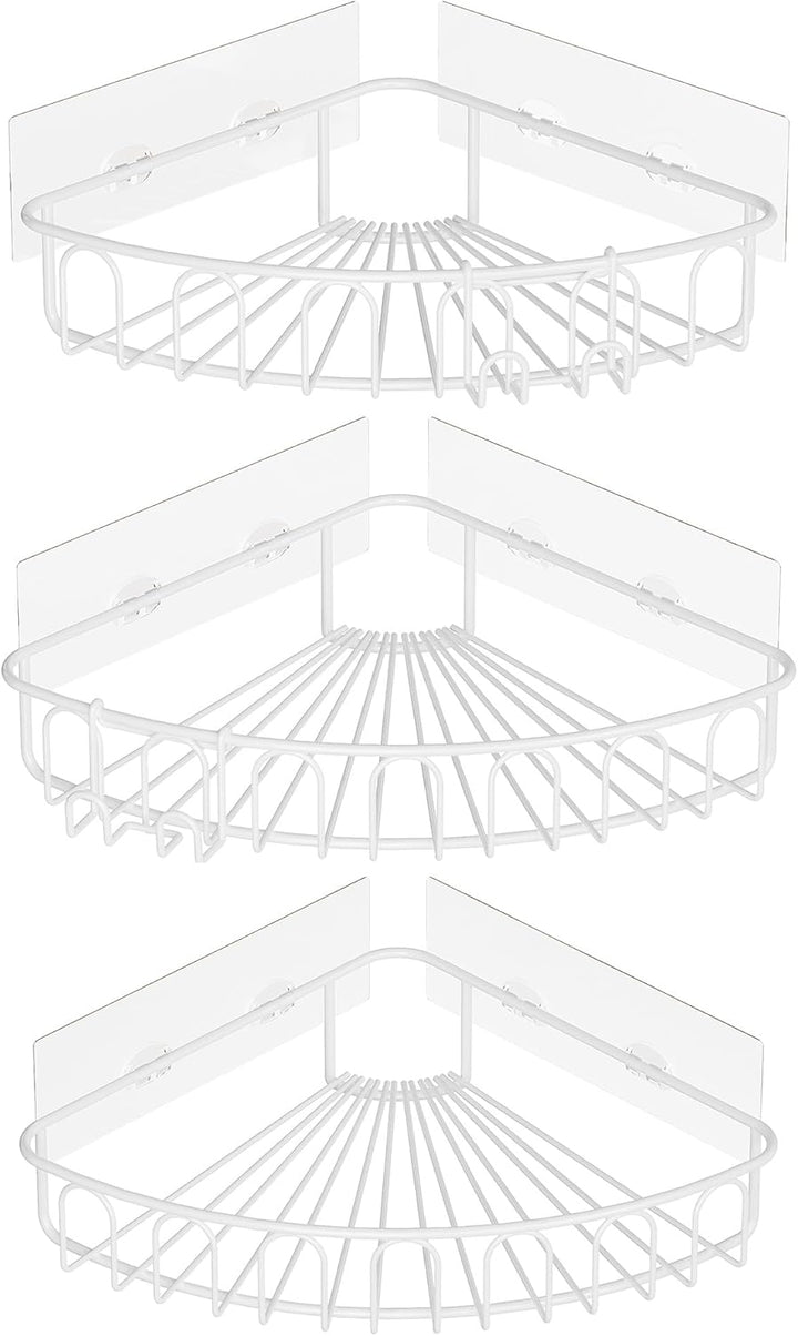 Orimade Eckablage Duschablage ohne Bohren SUS304 Edelstahl, Selbstklebend Duschregal Duschkörbe Rost