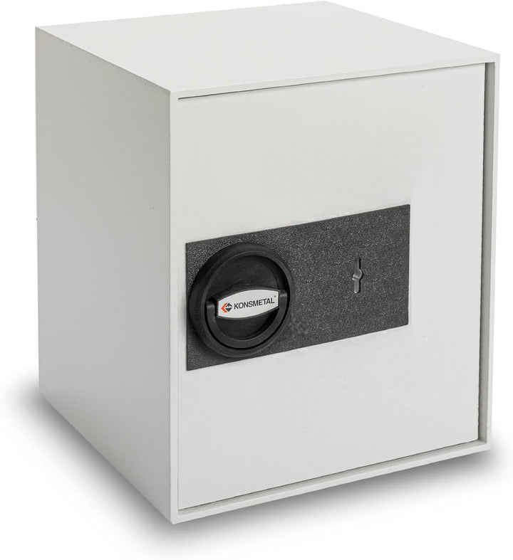 Konsmetall - Tresor für Zuhause Kolibri 2.0 34 S1, Safe Tresor mit Schlüssel Abschliessbar, Möbeltre