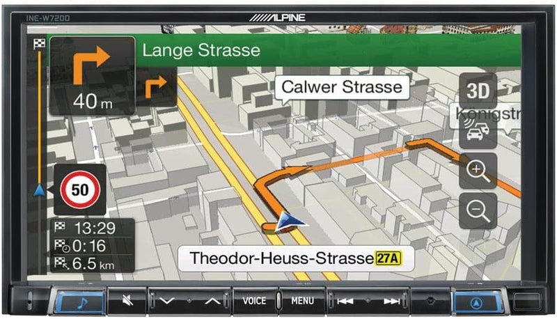 Alpine INE-W720D - 1DIN Navigation