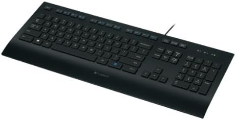 Logitech K280e (Kabelgebunden, Business-Tastatur, QWERTZ, Deutsche Layout) schwarz (Tastatur mit M50