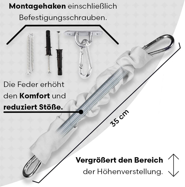 Hängewiege für EIN Baby | Federwiege für EIN Baby | Wiege | Hammock | Federwippe | Baby Federwiege |