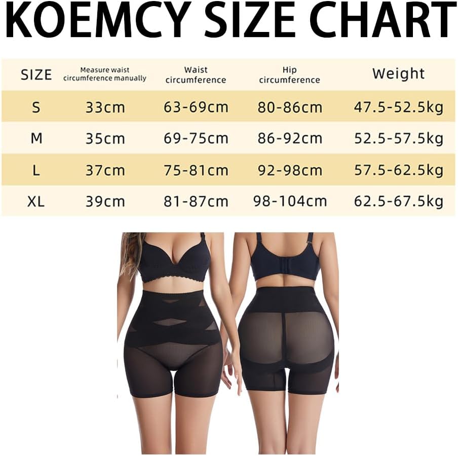 Bauchweg Unterhose Damen Miederhose Shapewear Hose Hohe Taille Figurformende Miederpants Shaping Unt