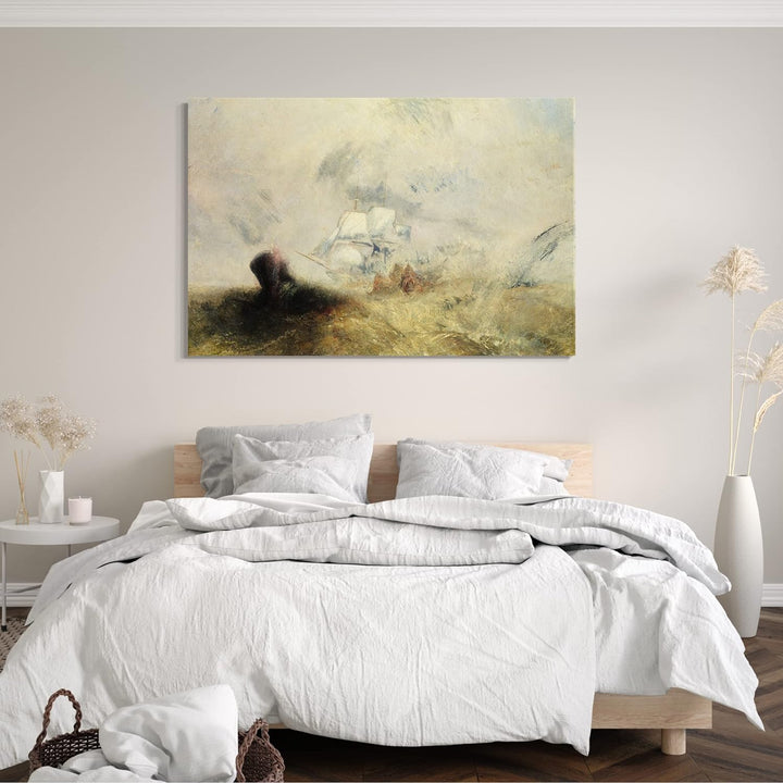 Printed Paintings Leinwand (60x40cm): William Turner - Whalers 60x40 cm, 60x40 cm