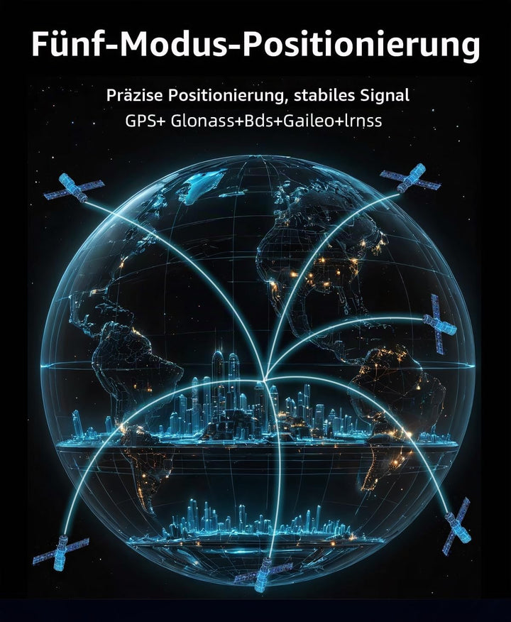 HGLRC M100 Pro GPS-Modul - Hochpräzises GPS mit GLONASS/Beidou-Unterstützung, Ultraleicht und Kompak