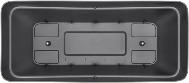 Elho Vibia Campana Trough 80 - Übertopf für Aussen Anthrazit 80 cm 80 cm Anthrazit, 80 cm Anthrazit