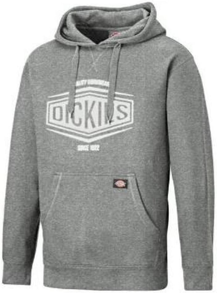 Dickies Herren Rockfield Hoodie (Bci) Kapuzenpullover M Grey Melange, M Grey Melange