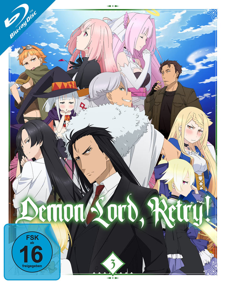 Demon Lord, Retry! - Vol.3 (Ep. 9-12) [Blu-ray], Blu-ray