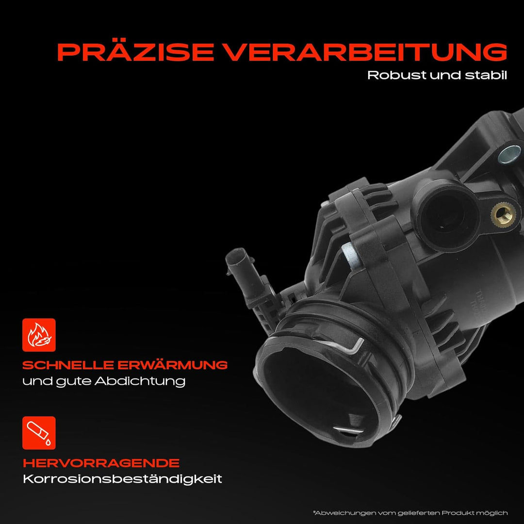 Frankberg 1x Thermostat Kompatibel mit C-Klasse 2011-2014 CLS 2011-2017 E-Klasse 2011-2016 GLK-Klass