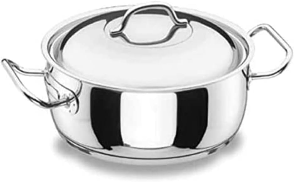 Lacor 72028 Bratentopf mit Deckel 28 cm Profesional 28 centimeters, 28 centimeters