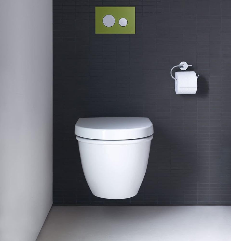 Duravit WC-Sitz Starck 2/Darling New, Toilettendeckel aus Duroplast, Klodeckel mit Edelstahl Scharni