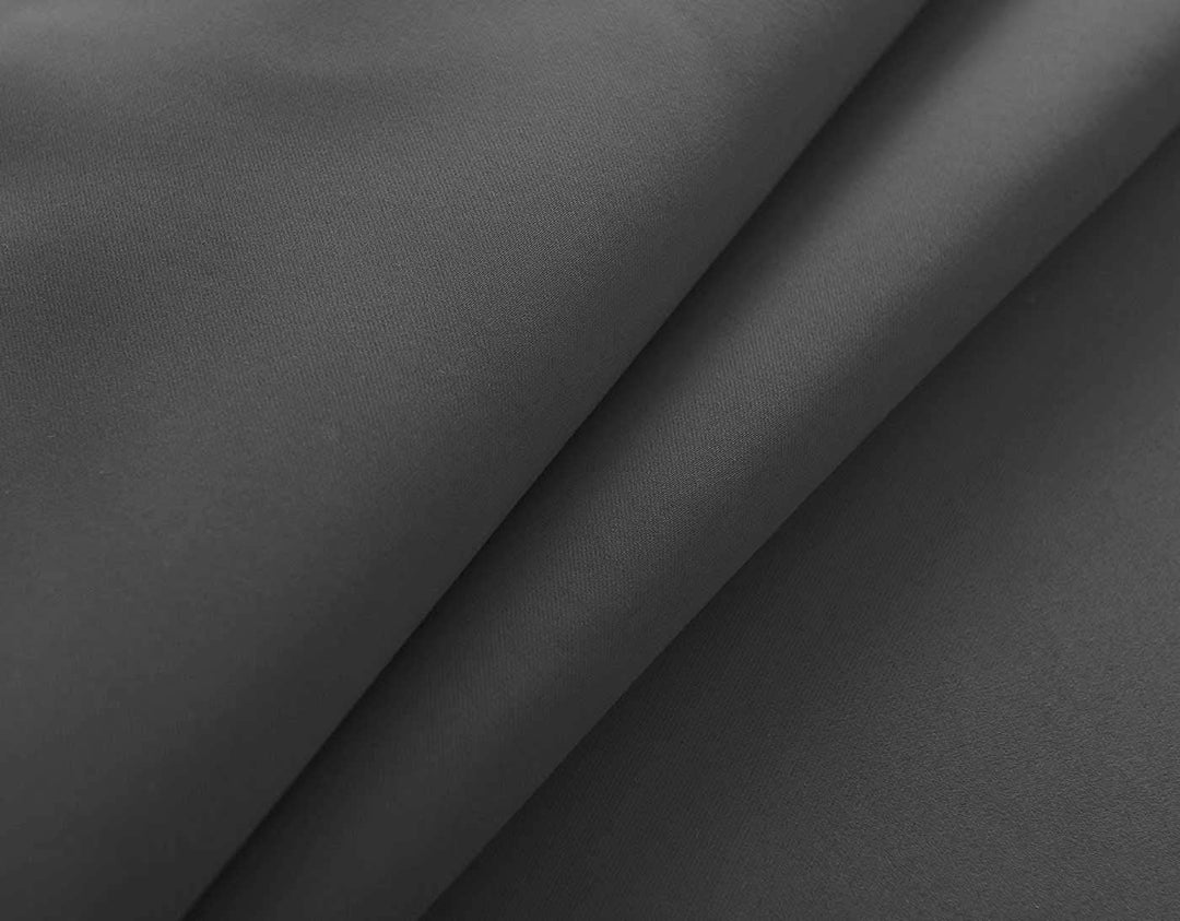 Gardinenbox Vorhänge Blickdicht »Newyork« Dunkelgrau HxB 245x295 cm 2er-Pack Thermo-Gardinen Verdunk