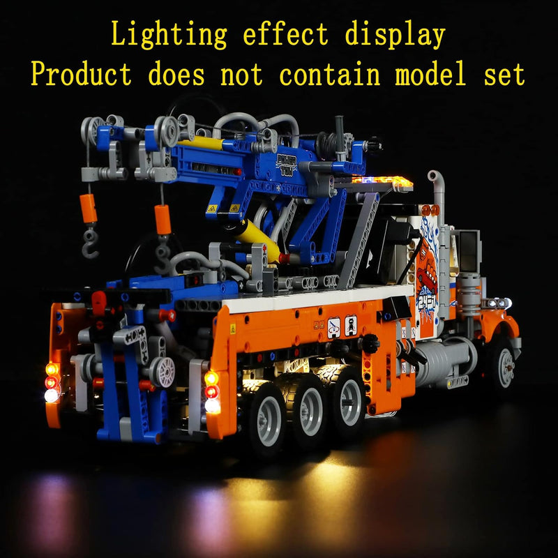 GEAMENT Licht-Set Kompatibel mit Lego Schwerlast-Abschleppwagen (Heavy-Duty Tow Truck) - Beleuchtung