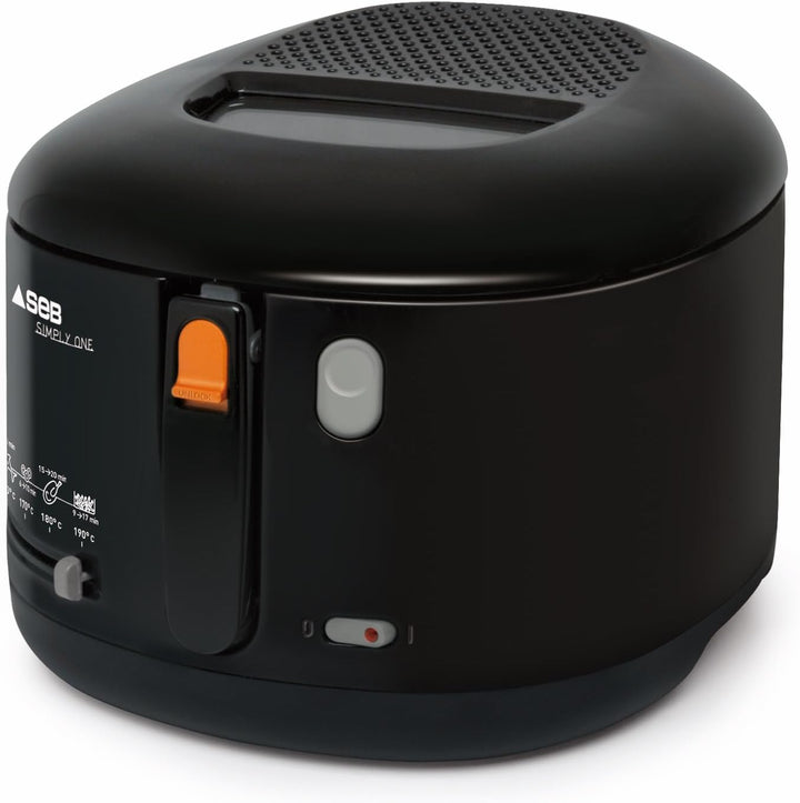 Tefal FF1608 Simply One Elektrische Fritteuse | XL Fassungsvermögen für bis zu 1,2 kg Pommes | exklu