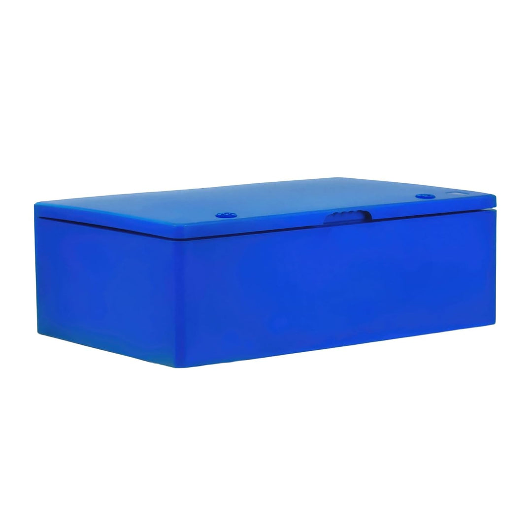 BOXEXPERT® Verteilerkasten aussen wasserdicht [ABS Kunststoff IP65 Gehäuse] blau (Serie Fleet) 600x4