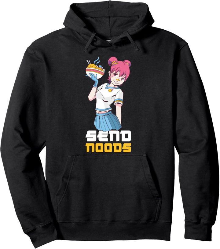 Send Noods Anime Pullover Hoodie