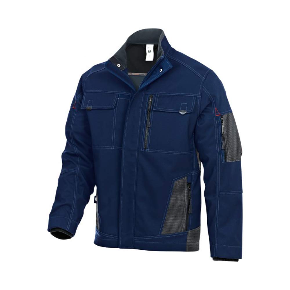 BP 1874-572-110-M Softshell-Arbeitsjacke, Stehkragen, verdeckter Frontreissverschluss, 300,00 g/m² 1