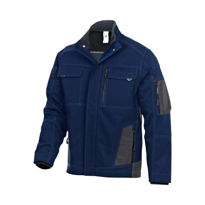BP 1874-572-110-M Softshell-Arbeitsjacke, Stehkragen, verdeckter Frontreissverschluss, 300,00 g/m² 1