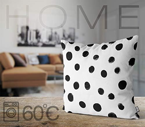 VOID Black Dots Kissenbezug Kissenhülle Sofakissen Kissen Deko Outdoor-Kissen Dekokissen, Kissen Grö