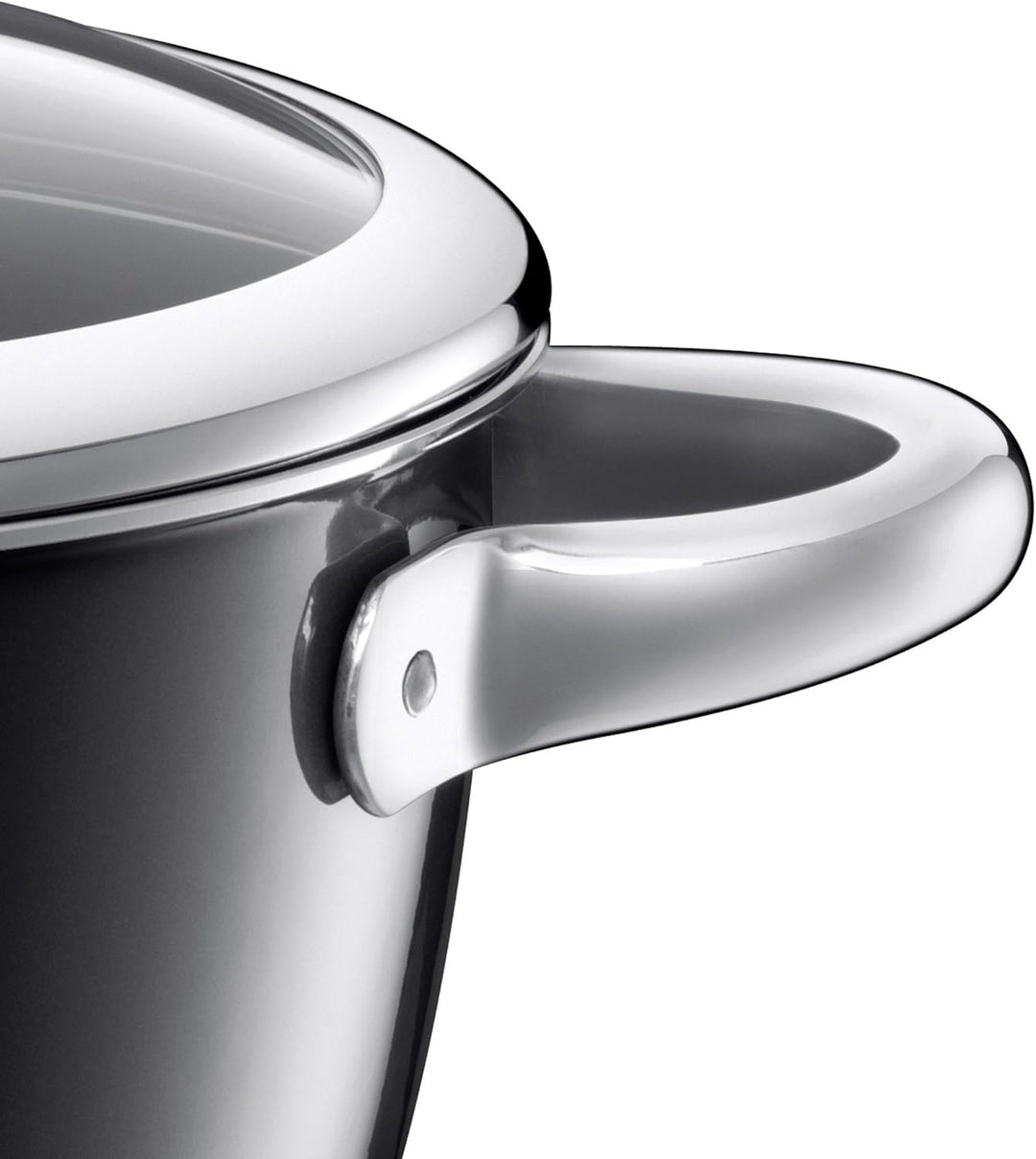 Silit Vitaliano Nero Kochtopf gross 22cm, Glasdeckel, Fleischtopf Induktion 4,7l, Silargan Funktions