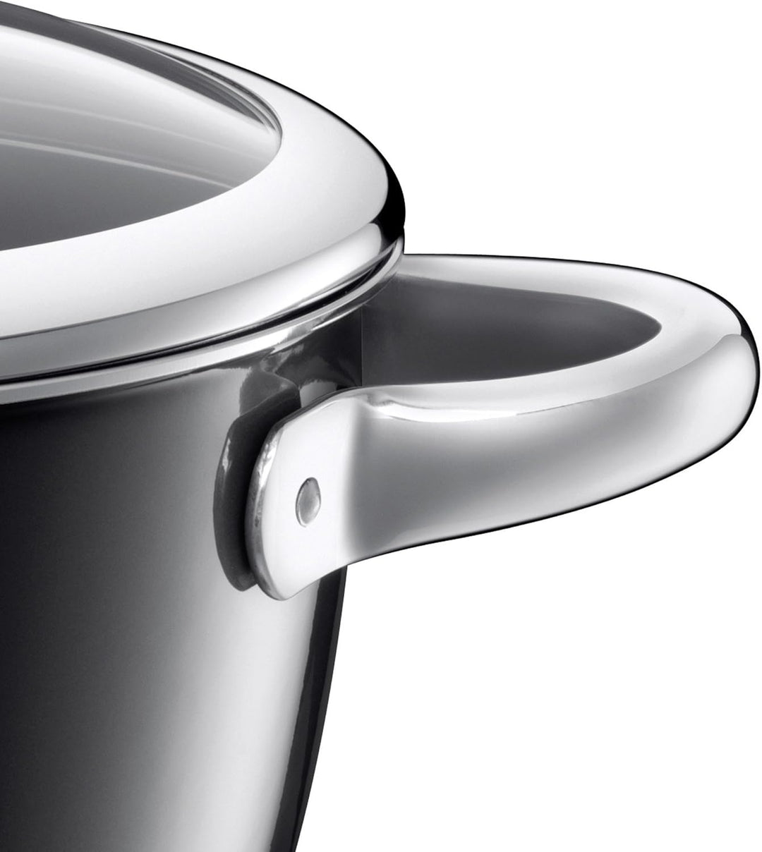 Silit Vitaliano Nero Kochtopf gross 22cm, Glasdeckel, Bratentopf Induktion 3,1l, Silargan Funktionsk