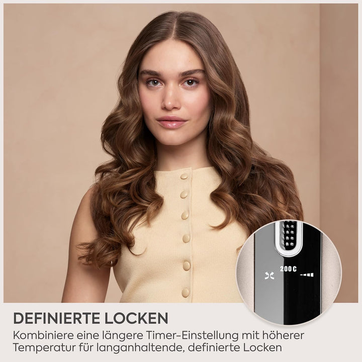 BaByliss Style Secret Air Automatisch Lockenstab – 25mm mit sanfter Wärme &amp; Luftstrom, 48 Styling‑Ko