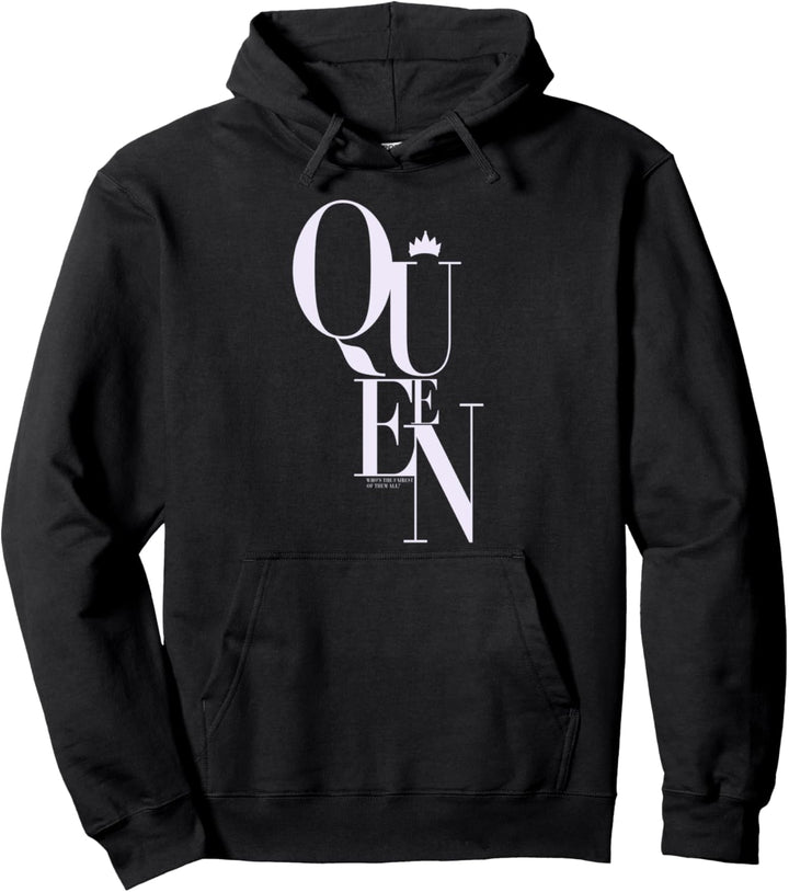 Disney Villains Evil Queen Text Logo Pullover Hoodie