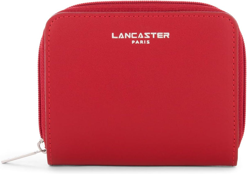 Lancaster Smooth, Unisex-Erwachsene Reisezubehör- Brieftasche, Rouge,