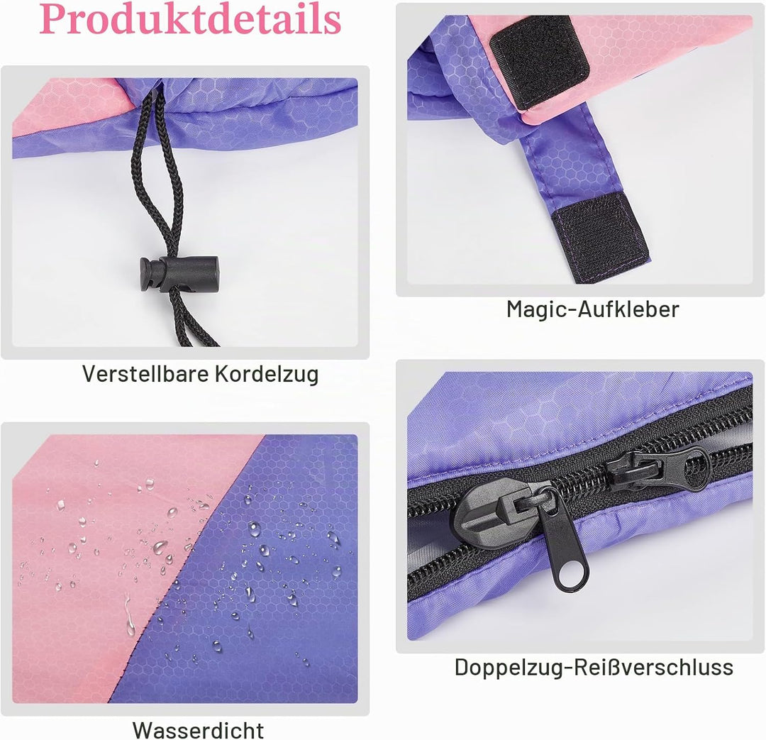 Schlafsack 3-4 Jahreszeiten,Schlafsack Outdoor für Erwachsene und Kinder,Schlafsäcke für Tragbare Re