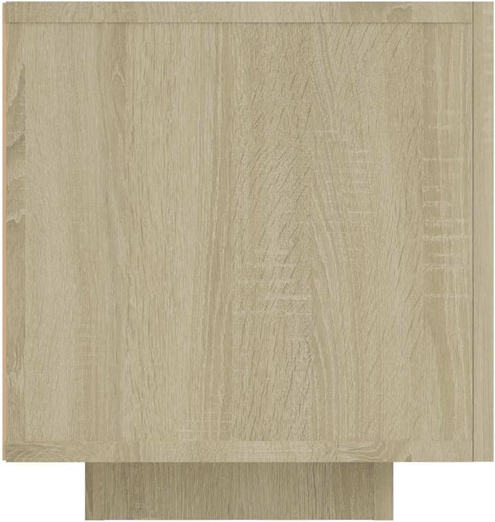vidaXL TV Schrank mit LED-Leuchten Lowboard Sideboard Fernsehschrank Fernsehtisch TV Möbel Tisch Boa