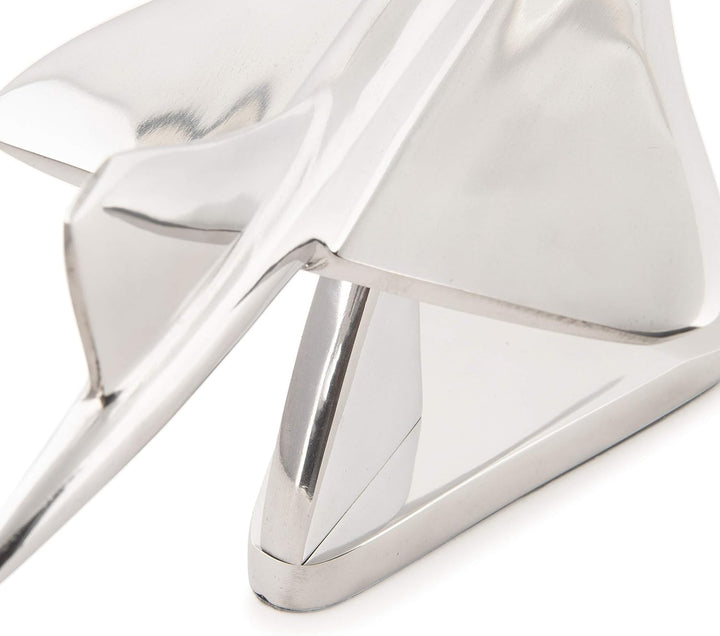 Authentic Models | Modellflugzeug Concorde AP112 | Silber | Schönes Dekoration Flugzeugmodell | 17,5