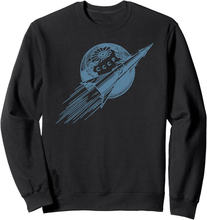 UdSSR Rakete Briefmarke SOVI8 Vintage Propaganda. Sweatshirt