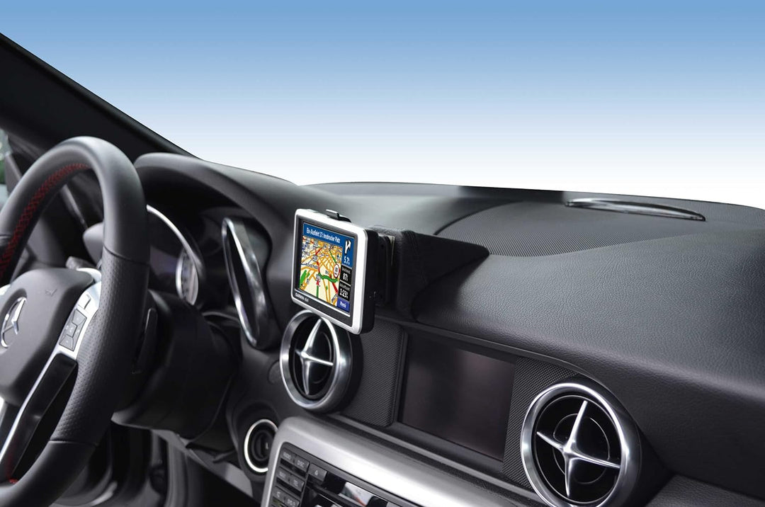 KUDA 291875 Halterung Kunstleder schwarz für Mercedes SLK (R172) ab 03/2011, 291875