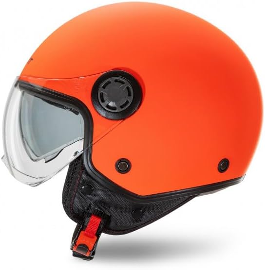 Rapid II - Zugelassener Jet-Helm mit Polycarbonat-Doppelvisier, Scooter-Helm mit Sonnenblende, Motor