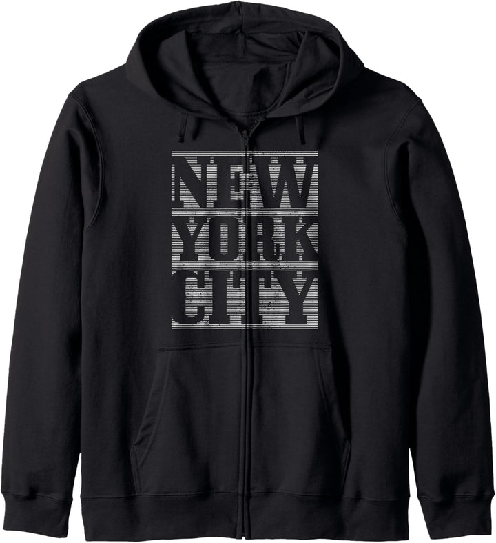 New York City NYC NY Vintage-Souvenir Kapuzenjacke