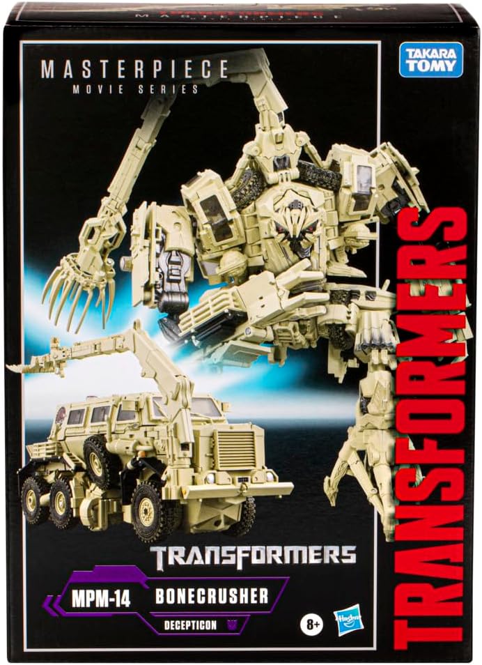 Hasbro Transformers Masterpiece Movie Series Figurine MPM-14 Bonecrusher 27 cm