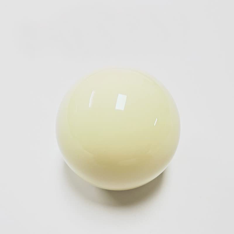 'Teekerwan Cue Ball Size 2 1/4'' Pool Table Billiard Cue Ball Training Ball White Cue Ball 6 oz' Wei