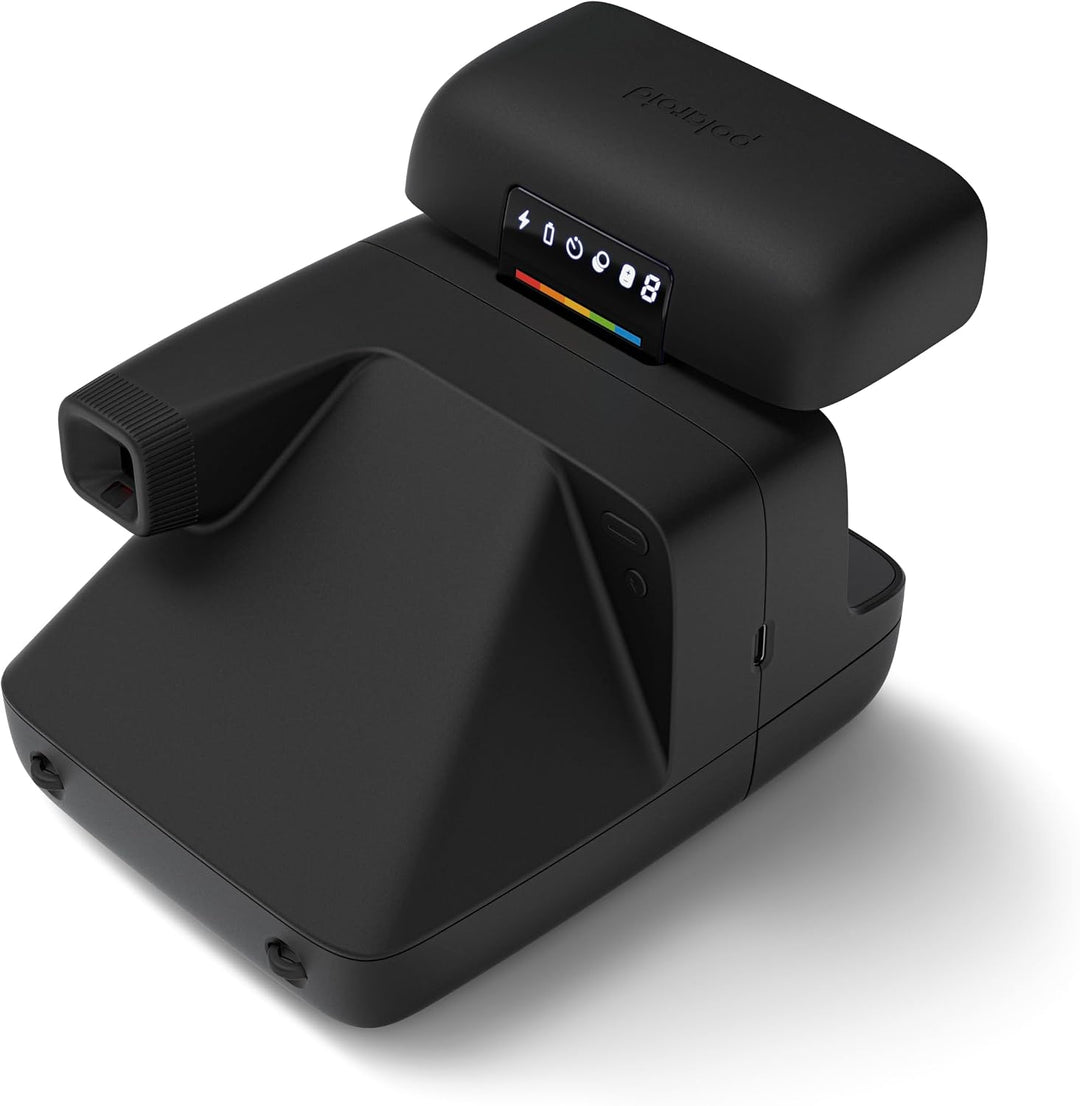 Polaroid FLIP - Pack Sofortbildkamera Schwarz + Farbfilm (16 Fotos)