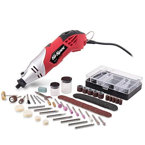 Hi-Spec 170W Rotationswerkzeug mit 6 Variable Drehzahl 8000 bis 35000 U/min. Multifunktionswerkzeuge