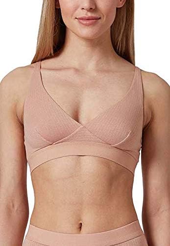 HUBER Damen Soft Bügelloser BH 75B Cafe Creme, 75B Cafe Creme