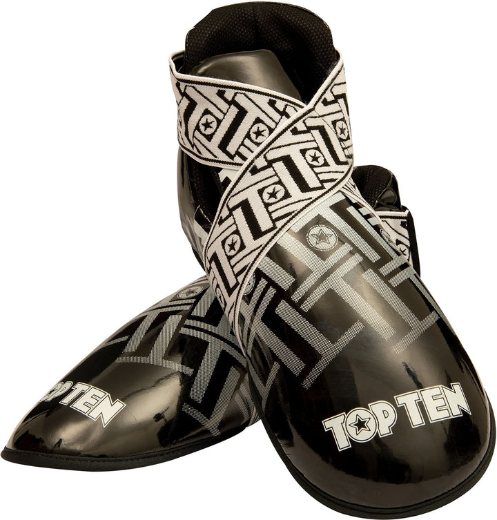 TOP TEN Fussschutz „Superlight Prism“ Schwarz M-L, Schwarz M-L