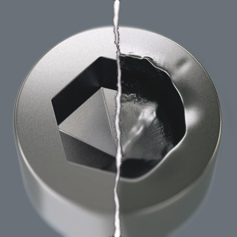 Wera 05005900001 8740 A VDE HF Zyklop Bitnuss, isoliert, mit 1/4"-Antrieb, mit Haltefunktion für Inn