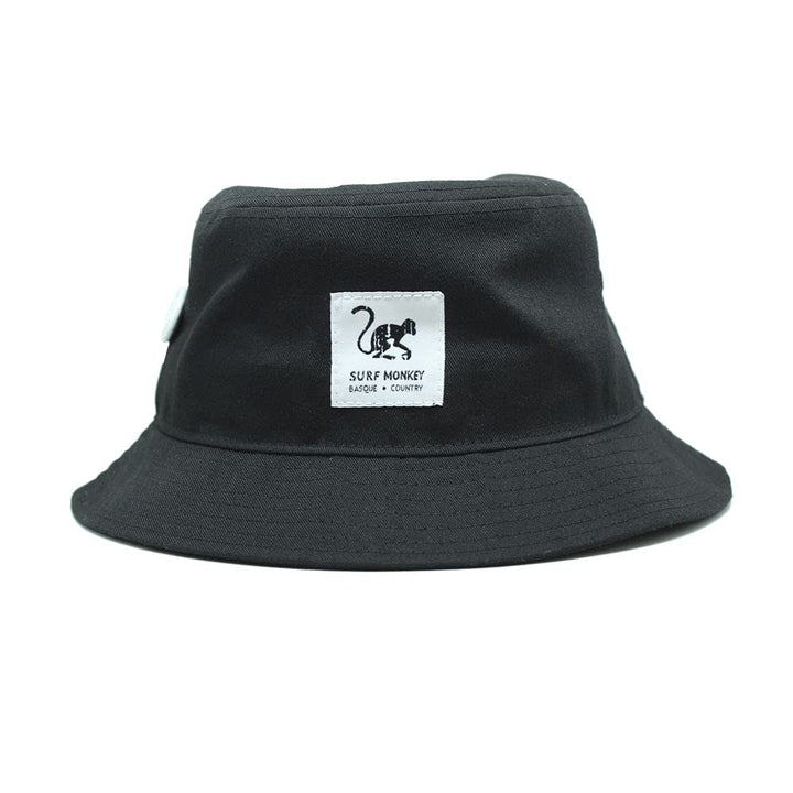 SURF MONKEY Recycled Bucket Repreve® Fischermütze Unisex Erwachsene Einheitsgrösse Schwarz, Einheits