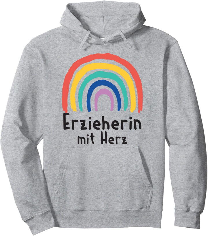 Erzieherin Mit Herz Danke Dankeschön Spruch Pullover Hoodie