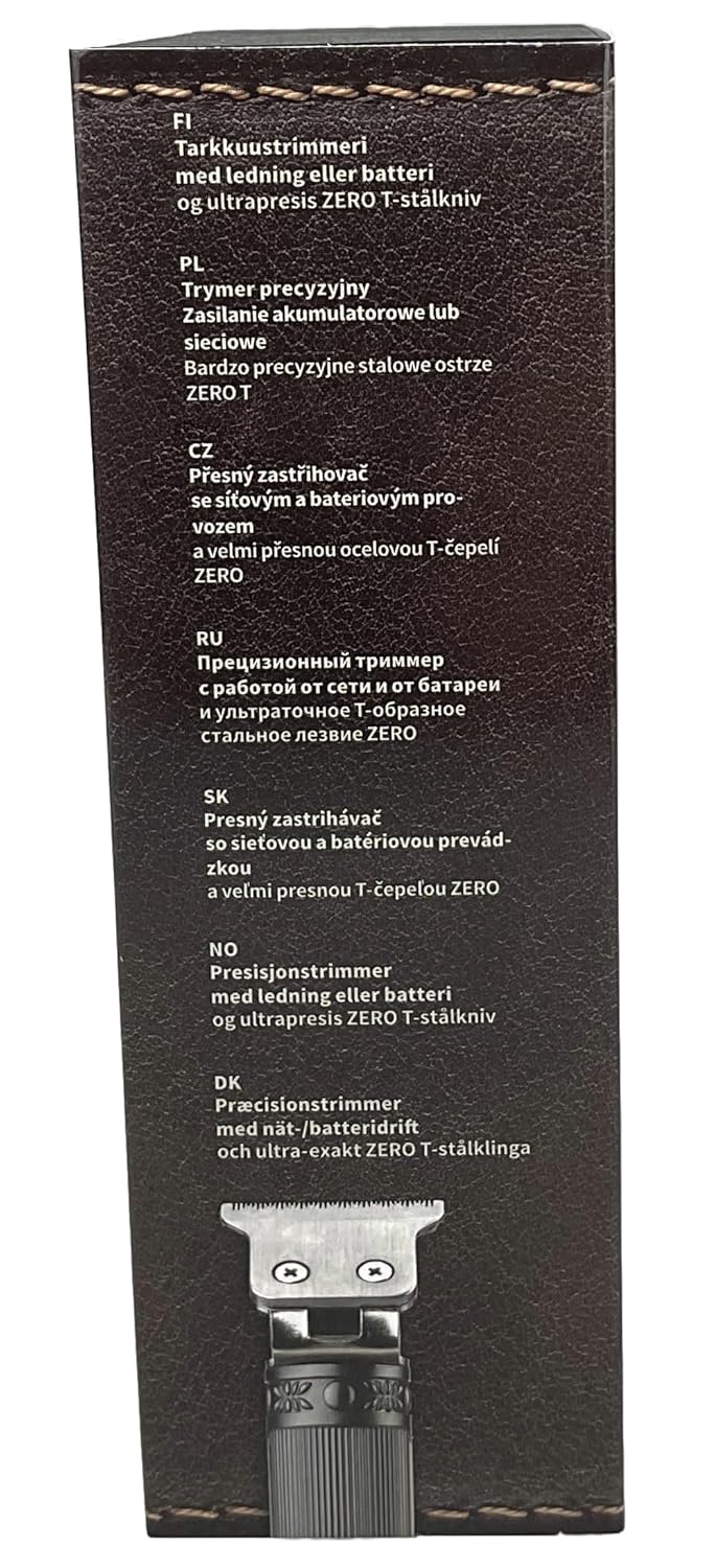 Efalock Profi-Haartrimmer Bad Butch Präzisions-Trimmer mit Netz-Akku-Betrieb