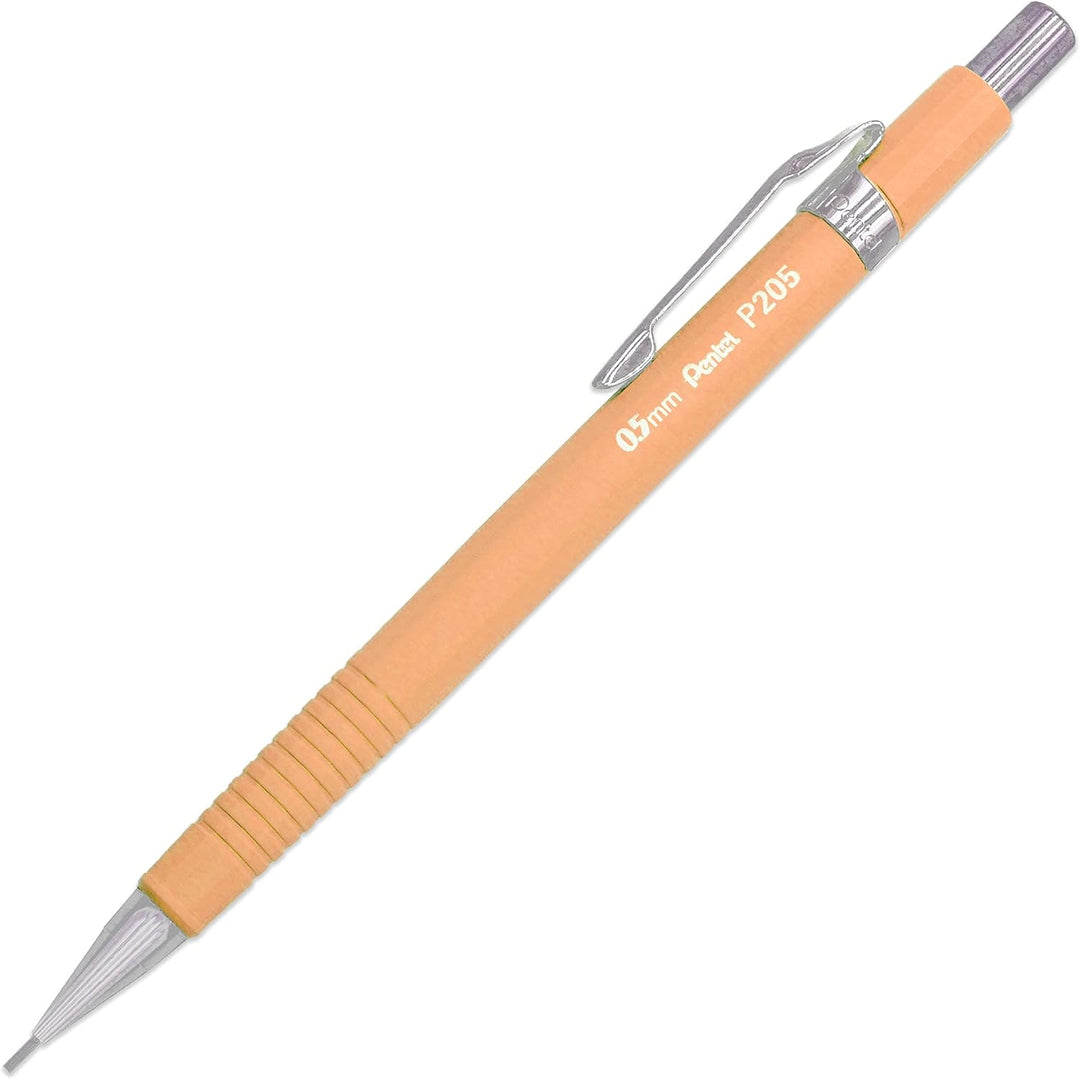 Pentel P205-97 Druckbleistift, Blumenmuster, Pastellfarben, 6 Stück