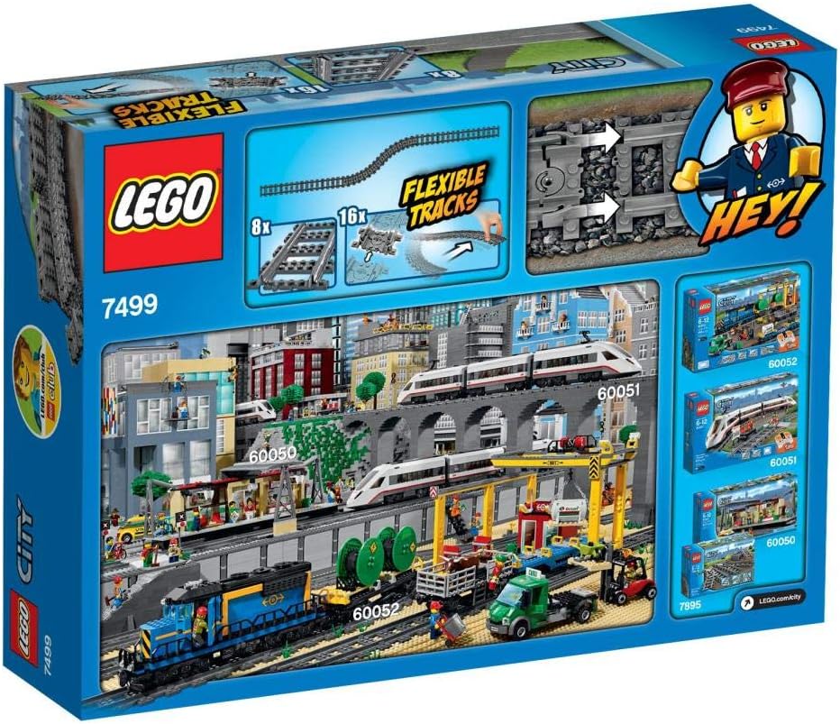 Lego City 7499 - Flexible Schienen